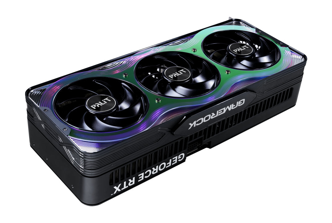 Palit RTX5090 GameRock, PCIe5, 32GB DDR7, HDMI, 3 DP, 2407MHz Clock, RGB Lighting