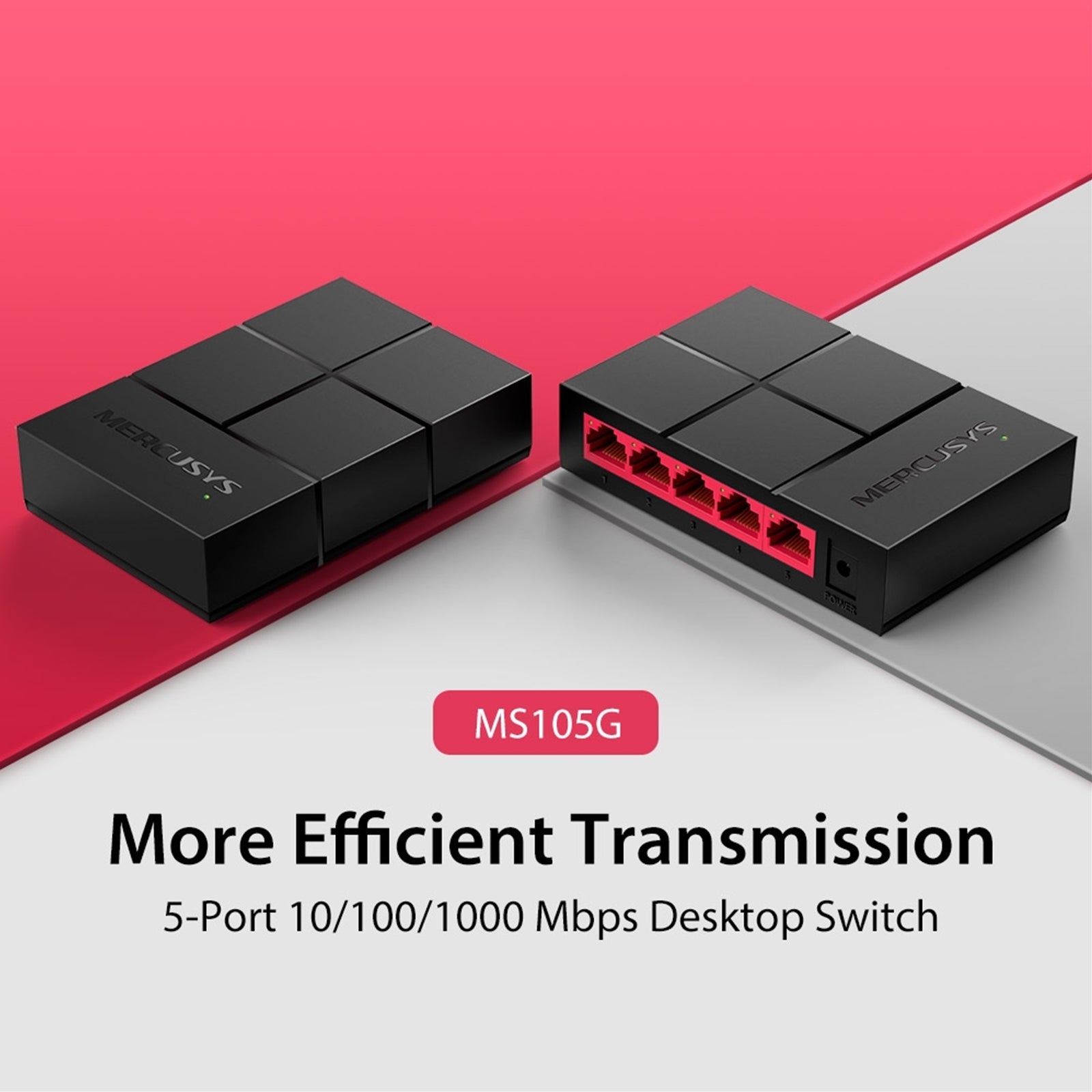 Mercusys MS105G 5 Port Gigabit Ethernet Network Switch
