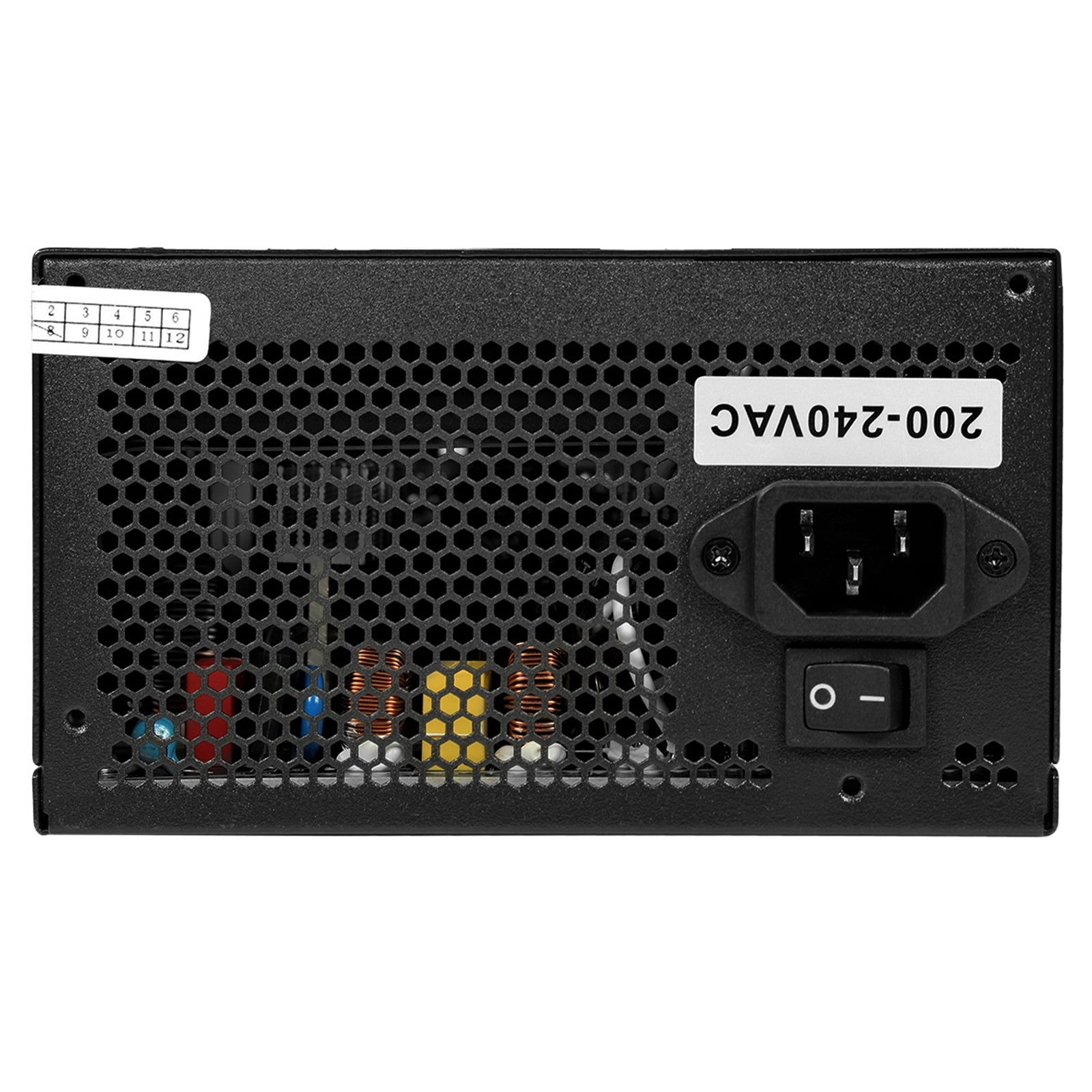 GAMEMAX RPG Rampage 700W PSU, 140mm Ultra Silent Fan, 80 PLUS Bronze, Non Modular, Flat Black Cables, Japanese TK Main Capacitor Fitted
