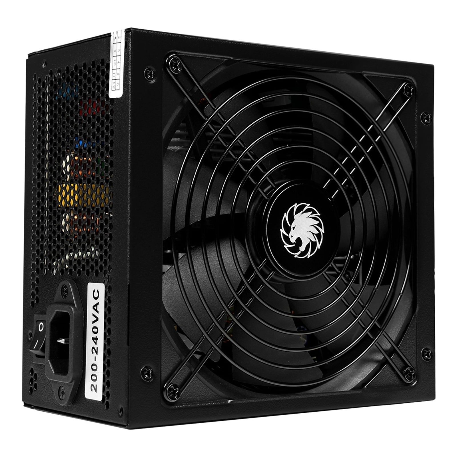 GAMEMAX RPG Rampage 800W PSU, 140mm Ultra Silent Fan, 80 PLUS Bronze, Non Modular, Flat Black Cables, Japanese TK Main Capacitor Fitted