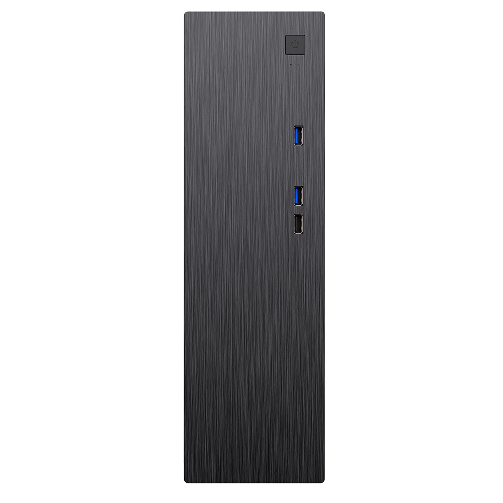CiT S506 Case, Home & Business, Black, Slim Desktop Chassis, 2 x USB 3.0 / 1 x USB 2.0, Full Tool-Less Design, Micro ATX, Mini-ITX, TFX PSU Form Factor Required