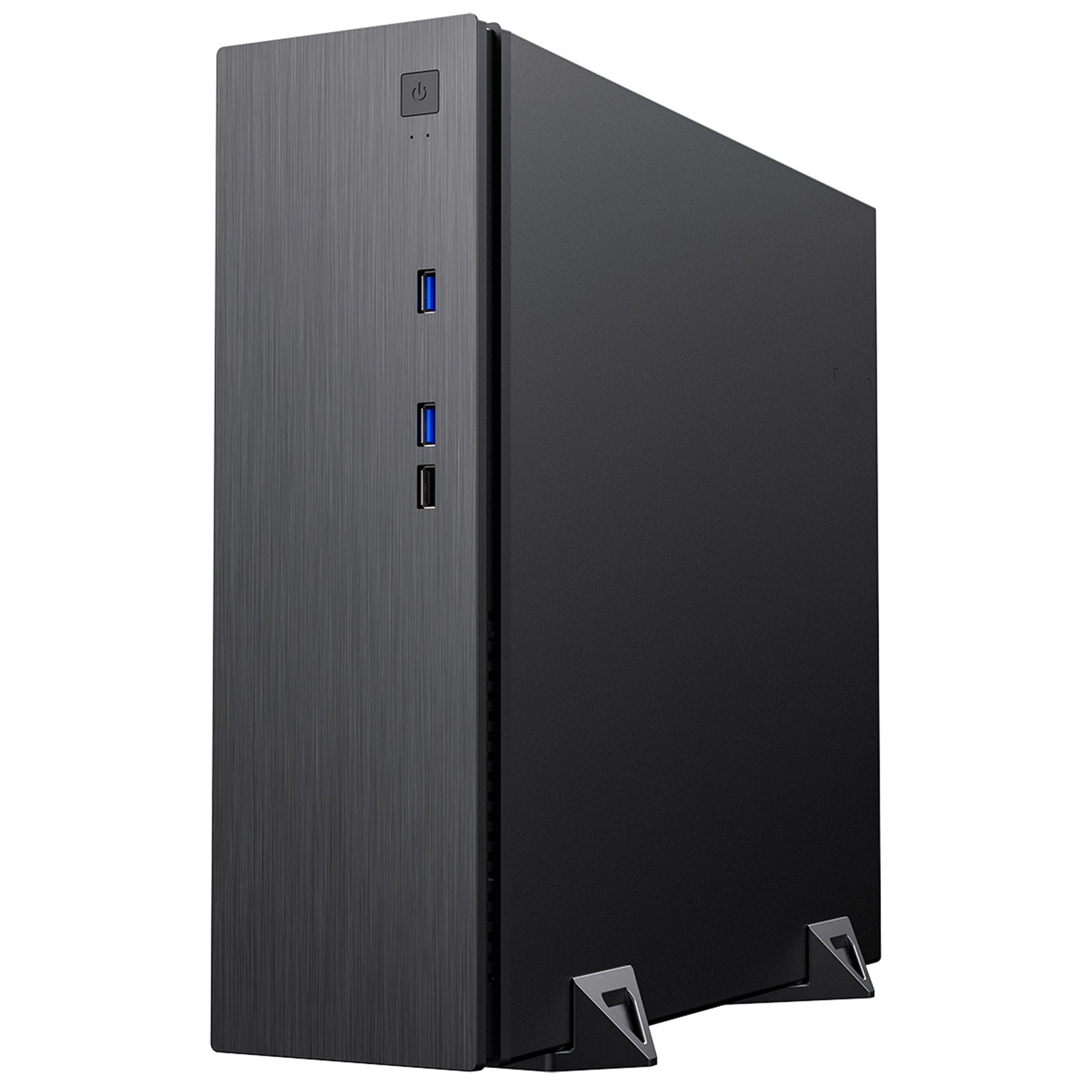 CiT S506 Case, Home & Business, Black, Slim Desktop Chassis, 2 x USB 3.0 / 1 x USB 2.0, Full Tool-Less Design, Micro ATX, Mini-ITX, TFX PSU Form Factor Required