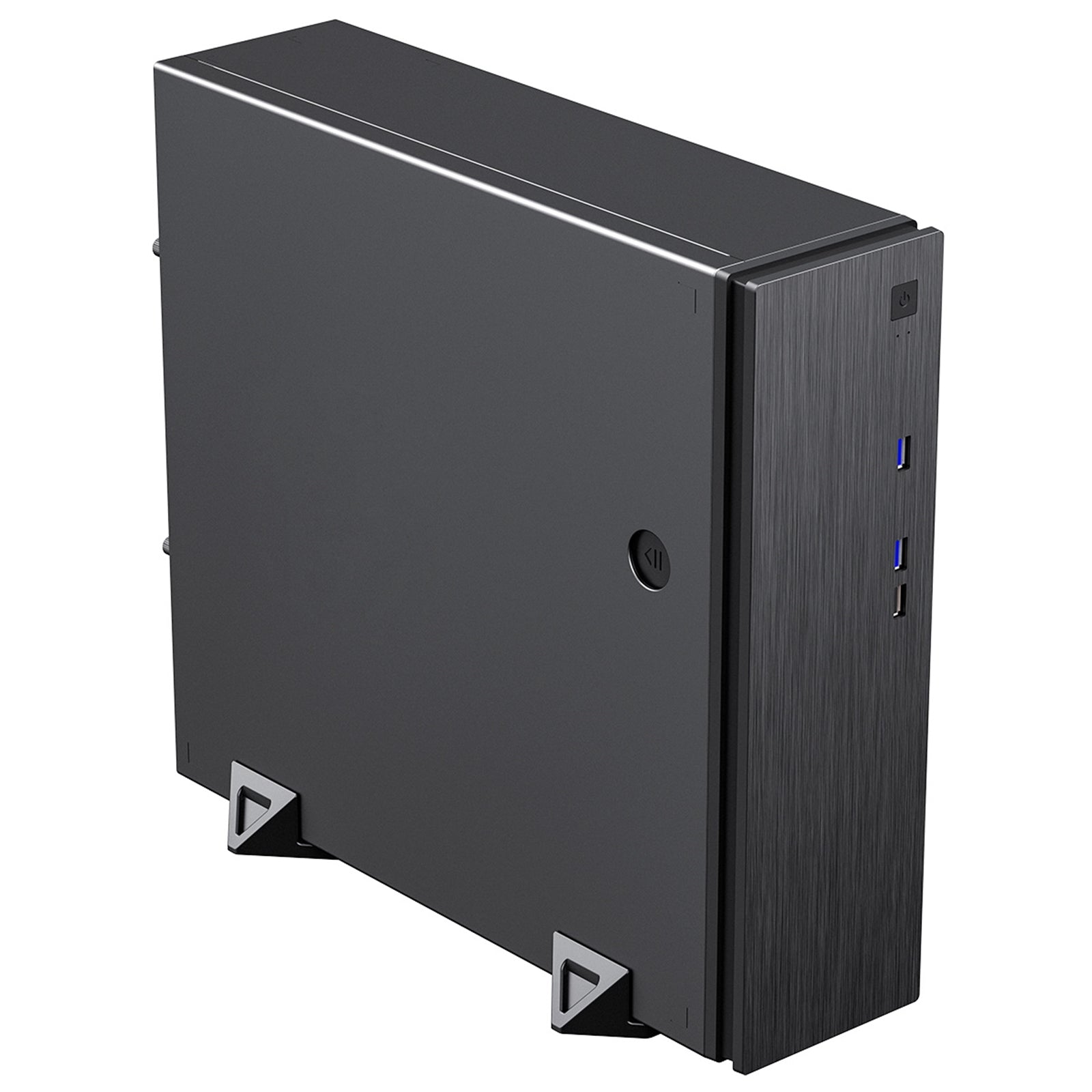 CiT S506 Case, Home & Business, Black, Slim Desktop Chassis, 2 x USB 3.0 / 1 x USB 2.0, Full Tool-Less Design, Micro ATX, Mini-ITX, TFX PSU Form Factor Required