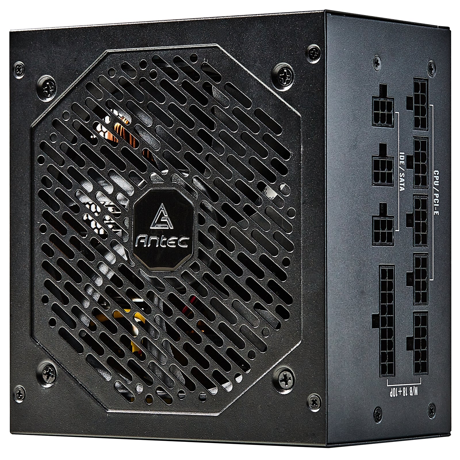 ANTEC NeoECO NE850G M 850W PSU, 120mm Silent Fan, 80 PLUS Gold, Fully Modular, UK Plug, Heavy-Duty Japanese Capacitors, Hybrid Zero RPM Fan Mode