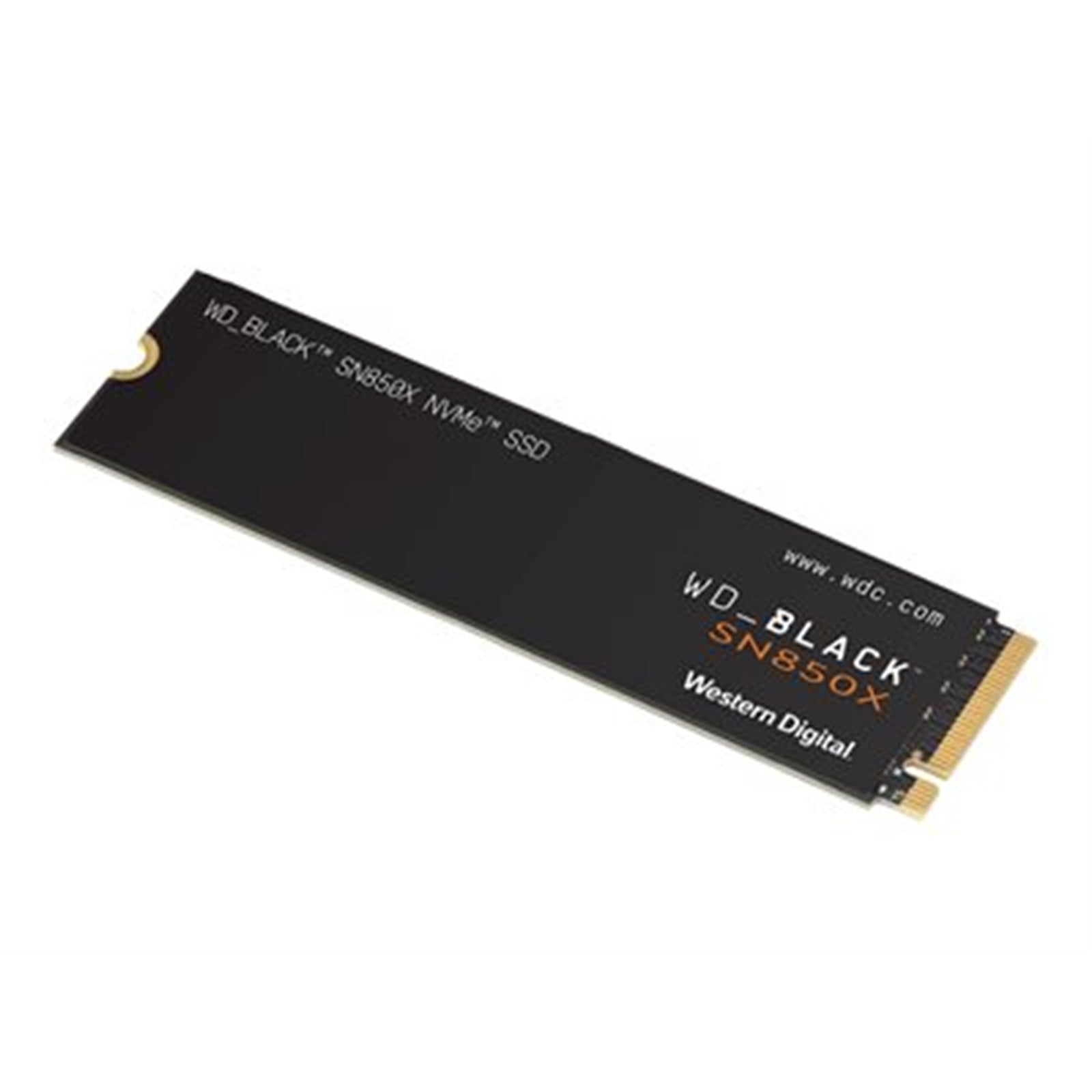 WD Black SN850X (WDS100T2X0E-00BCA0) 1TB NVMe SSD, M.2 Interface, PCIe Gen4, 2280, Read 73000MB/s, Write 6300MB/s, 5 Year Warranty