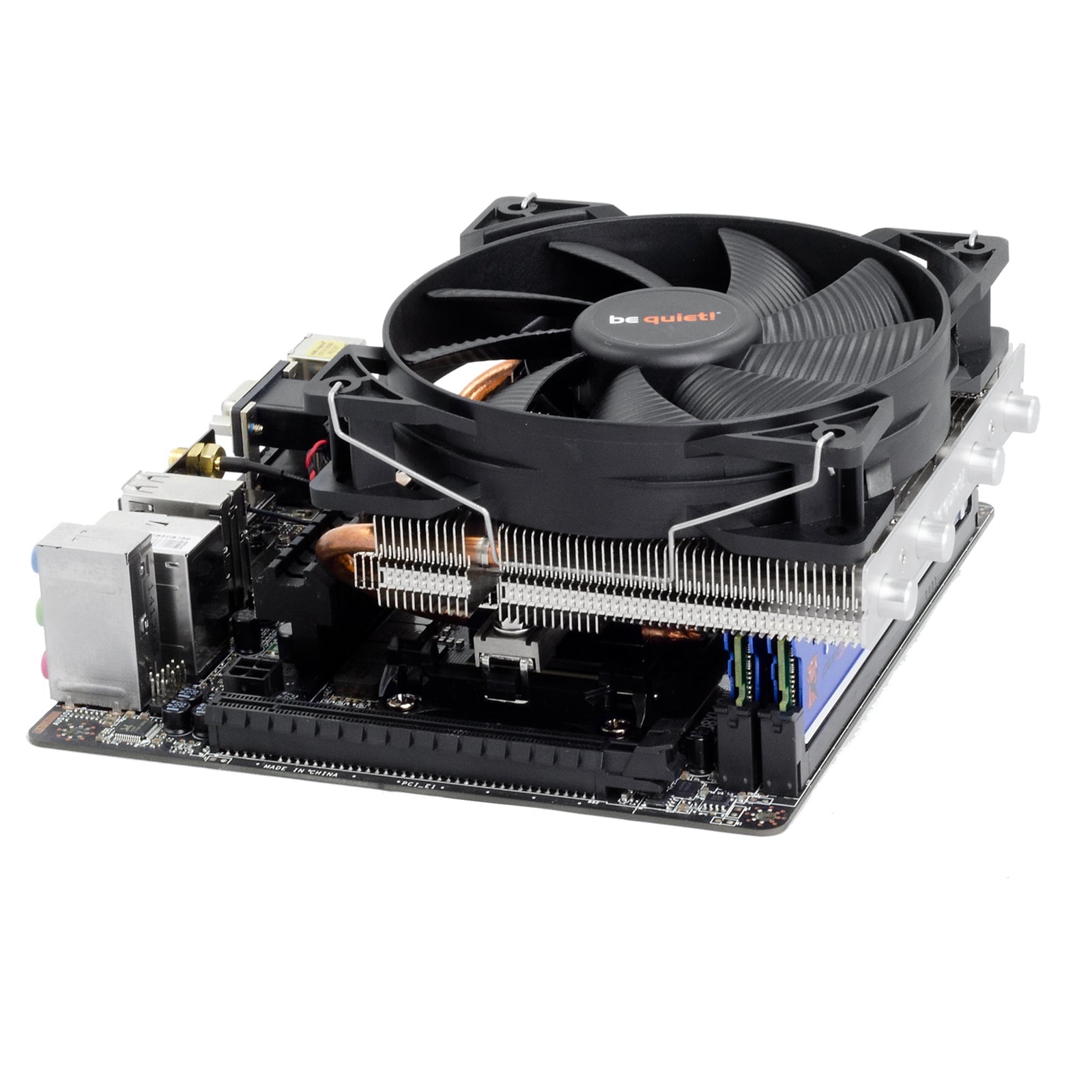 Be Quiet! BK002 Shadow Rock LP Heatsink & Fan, Intel & AMD Sockets, Pure Wings 2 Fan, Low Profile, 130W TDP