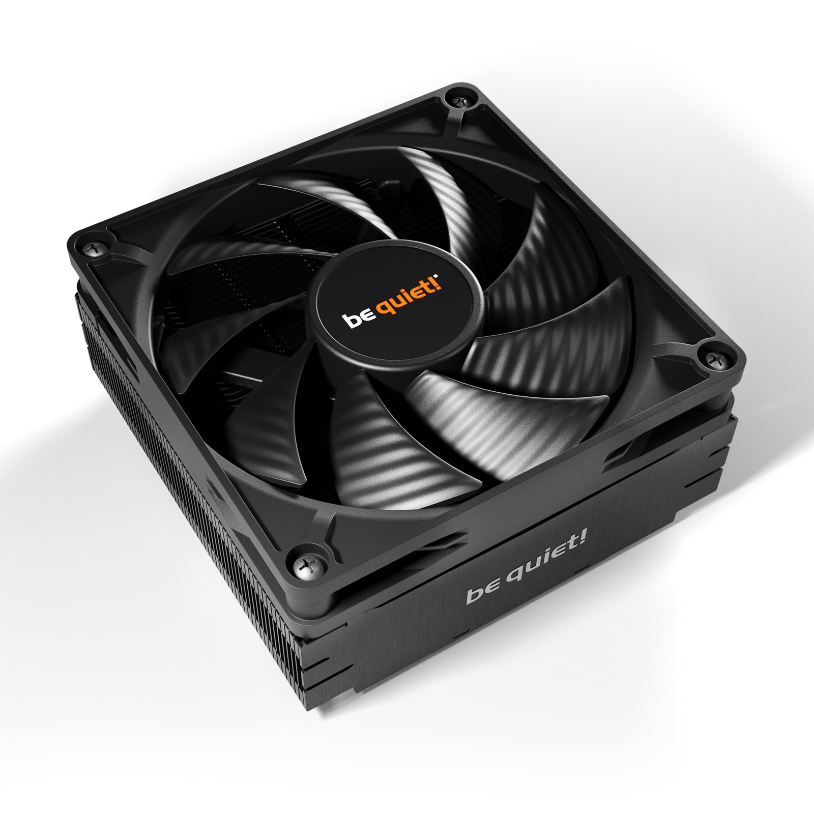 be quiet! Pure Rock LP Low-Profile Fan CPU Cooler, Universal Socket, High Quality 92mm PWM Black Cooling Fan, 2500RPM, 3 Heat Pipes, 100W TDP, Intel LGA 1700 & AMD AM5 Compatible