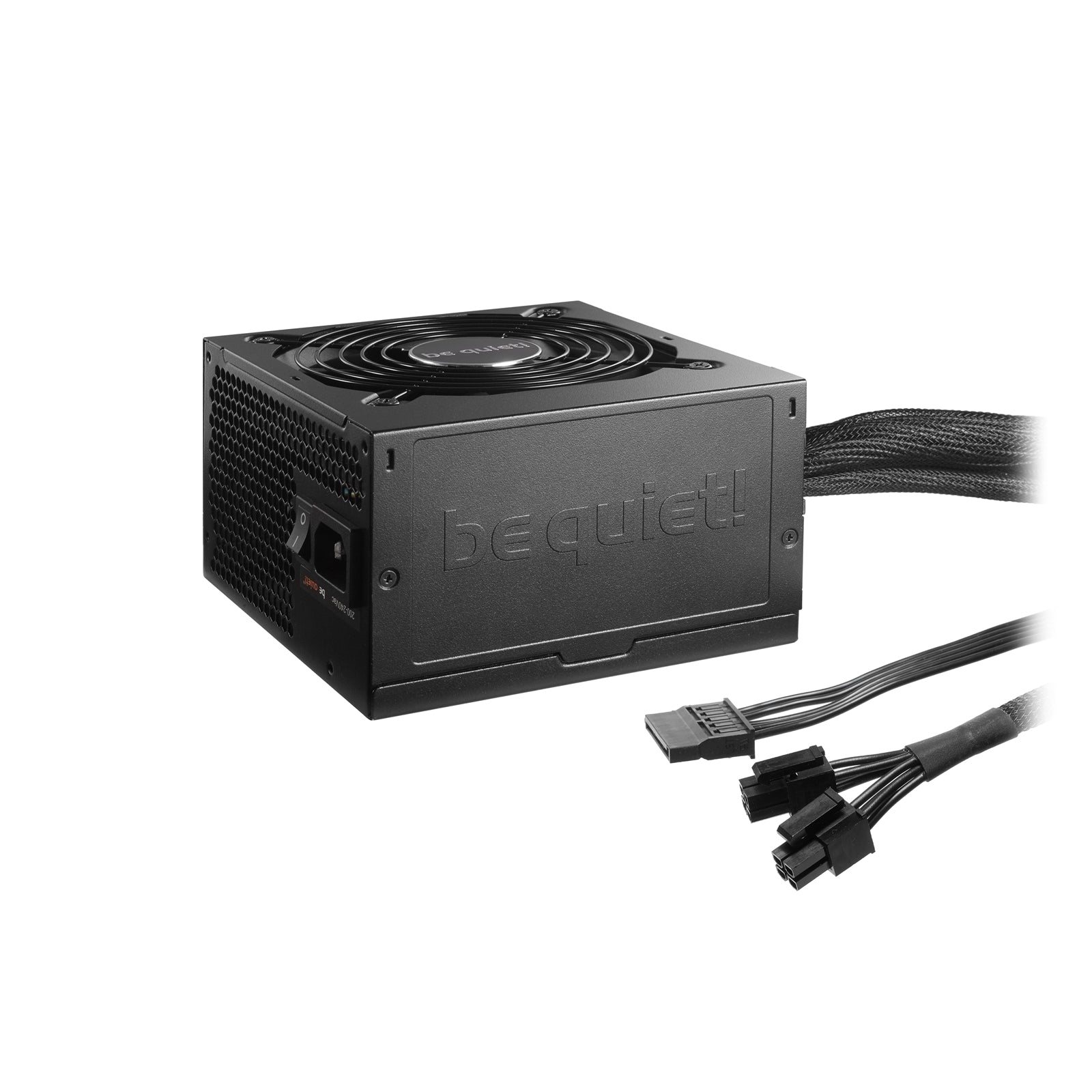 Be Quiet! 500W System Power 9 CM PSU, Semi-Modular, Sleeve Bearing, 80+ Bronze, Dual 12V, Cont. Power