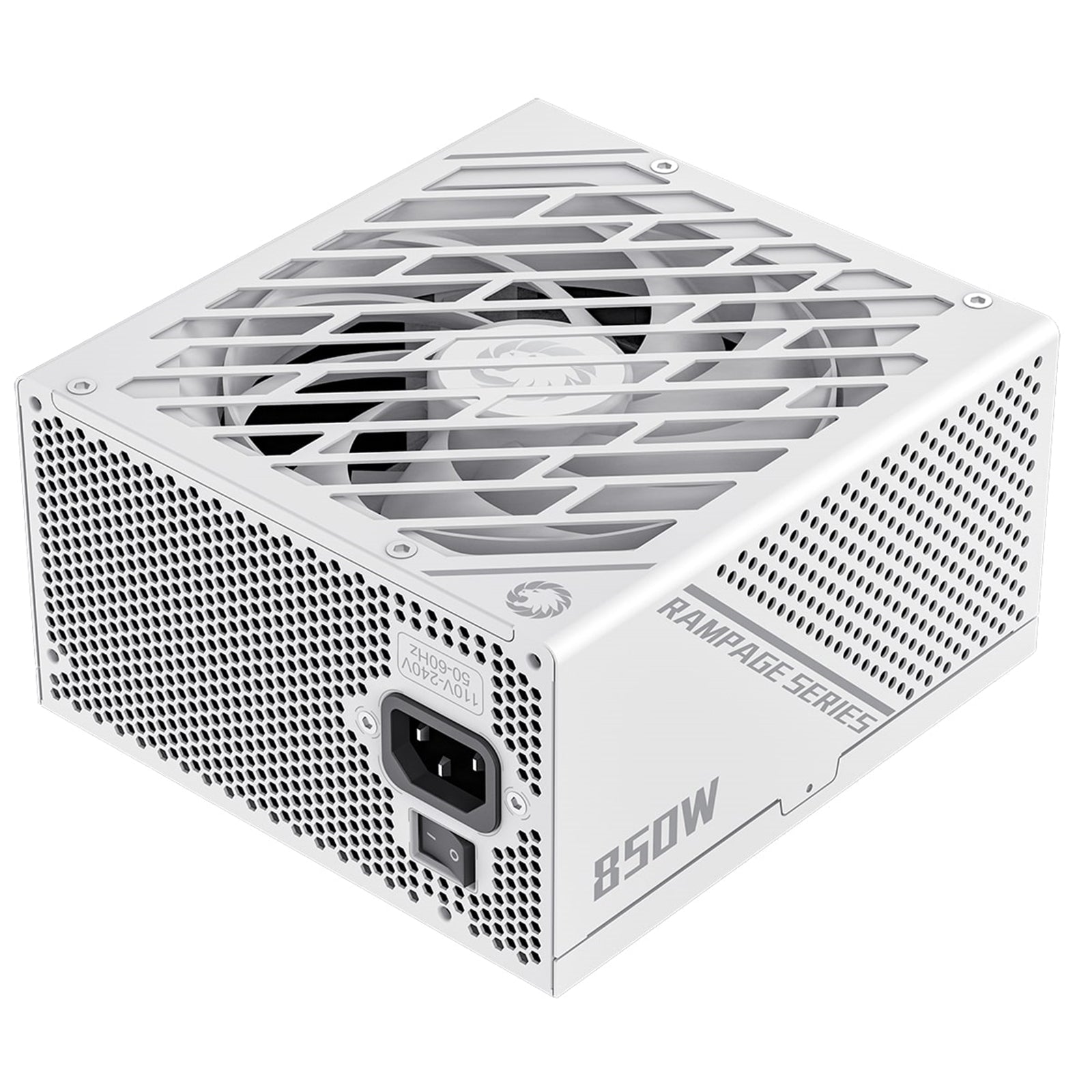GAMEMAX GX-850 Pro Modular 80 Plus Gold ATX3.0 PCIe 5.0 PSU With 135mm FDB Fan, White