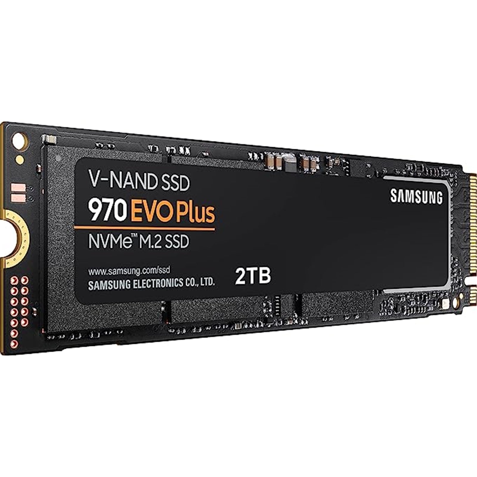 Samsung 970 EVO PLUS 2TB NVMe SSD, M.2 Interface, PCIe Gen3, 2280, Read 3500MB/s, Write 3300MB/s, 3 Year Warranty