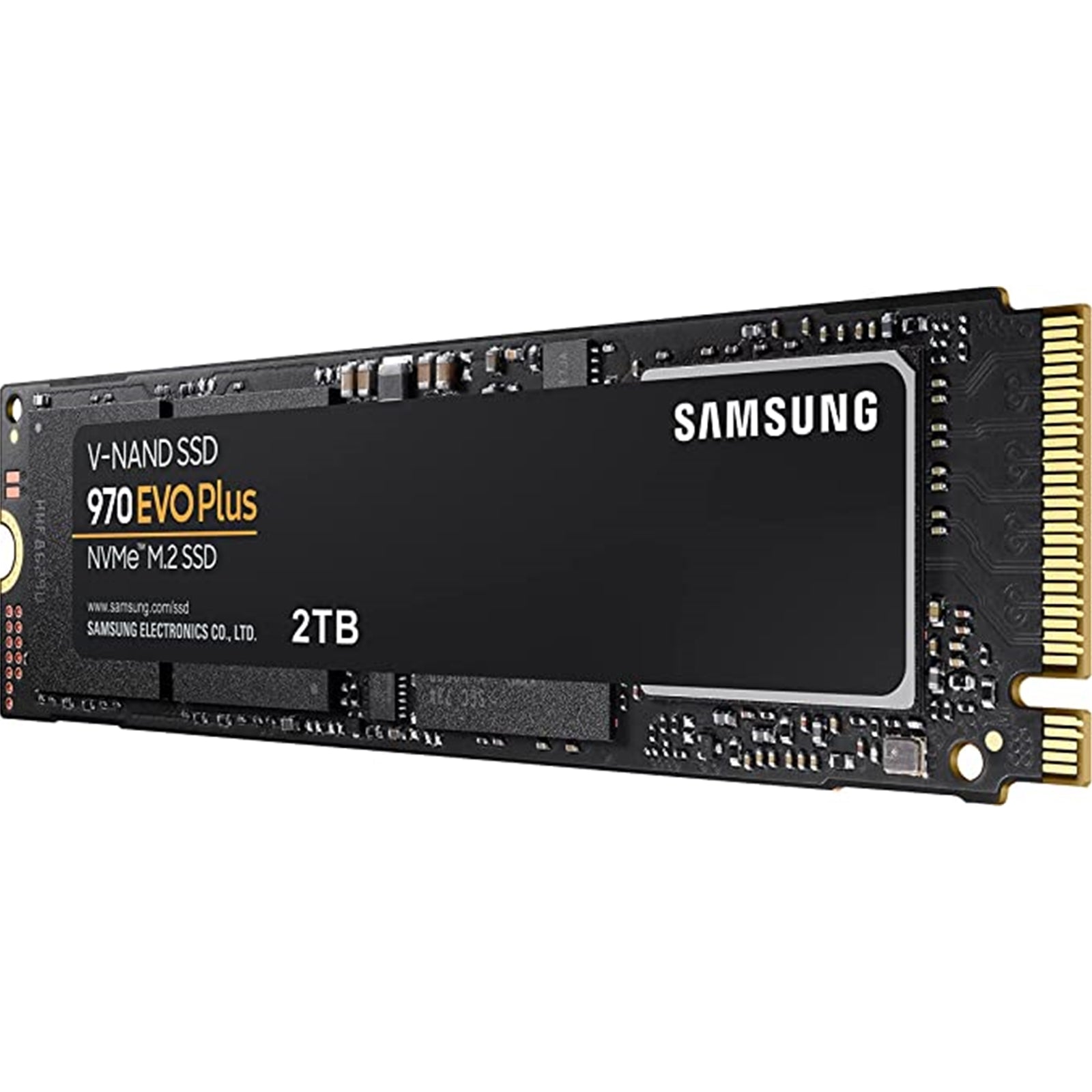 Samsung 970 EVO PLUS 2TB NVMe SSD, M.2 Interface, PCIe Gen3, 2280, Read 3500MB/s, Write 3300MB/s, 3 Year Warranty