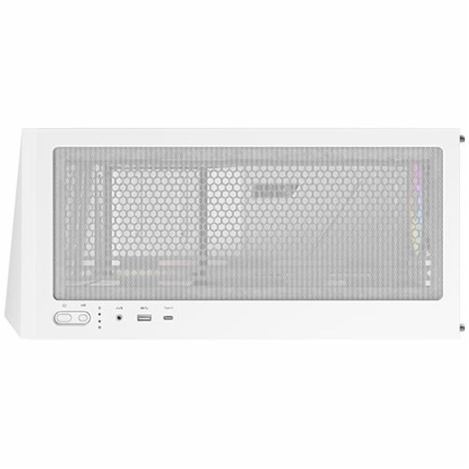 ANTEC Constellation C3 White ARGB Case, 270' Full-View Tempered Glass, Dual Chamber, Tool-Free Design, 4 x ARGB PWM Fans With Built-In Fan Controller, ATX, Micro-ATX, ITX