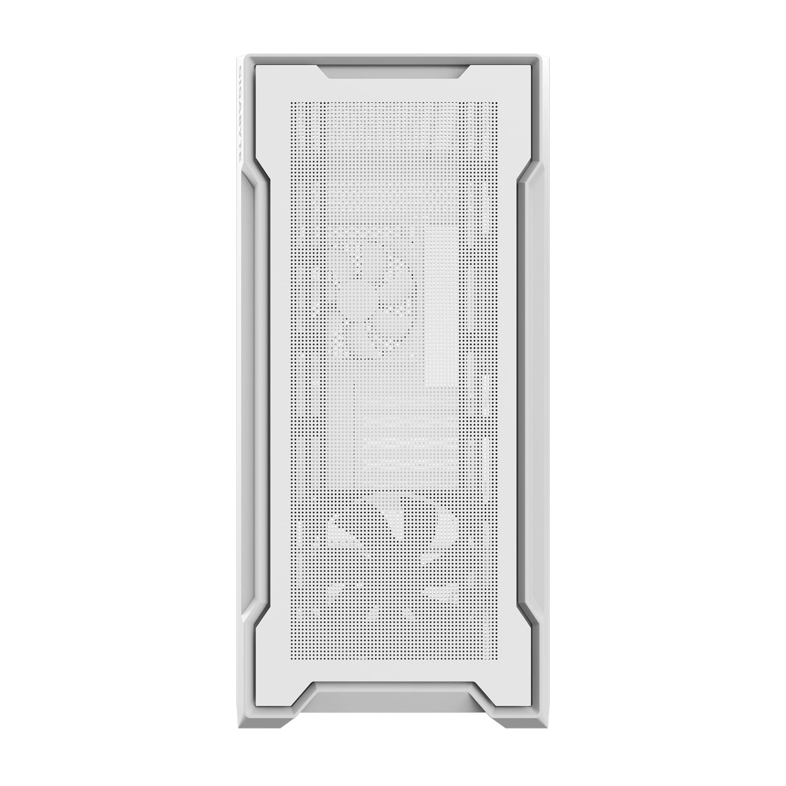 Gigabyte C102 GLASS ICE Mid-Tower Case, White, Tempered Glass Side Panel, USB 3.0 x2, 360mm Liquid Cooling Support, Pre-installed 120mm Fans, RGB Lighting Support, Magnetic Front Panel, PSU Shroud
