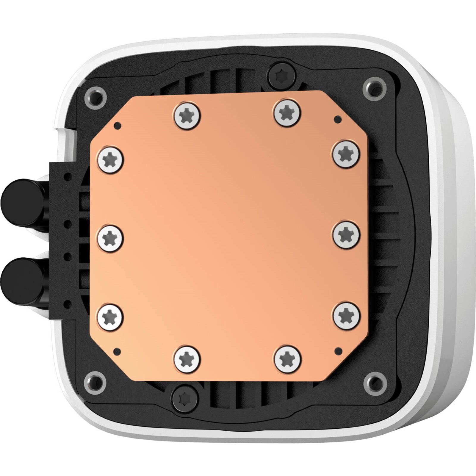 DeepCool LD 240 AIO Liquid CPU Cooler, White, Universal Socket, 240mm Radiator, PWM 2400RPM Cooling Fans, Addressable RGB LED Lighting, Fully Customizable Infinity Mirror Cap Design, Digital Display,