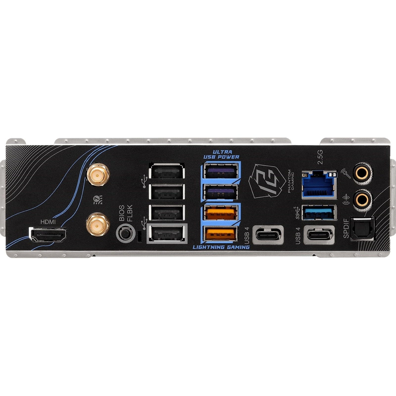 Asrock X870 RIPTIDE WIFI, AMD X870, AM5, ATX, 4 DDR5, HDMI, 2 USB4, Wi-Fi 7, 2.5G LAN, RGB, 3x M.2