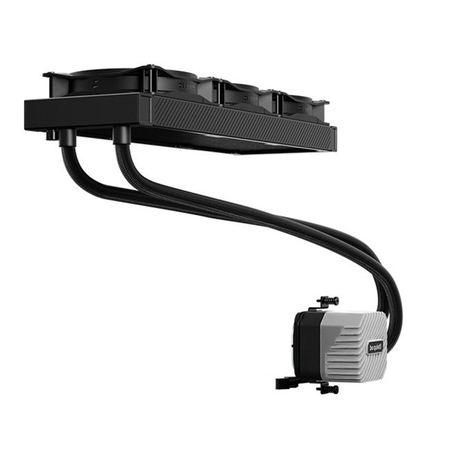 be quiet! Light Loop 360mm AIO Liquid Cooler - High-Performance ARGB All-in-One Water Cooling System with Triple Light Wings LX PWM Fans