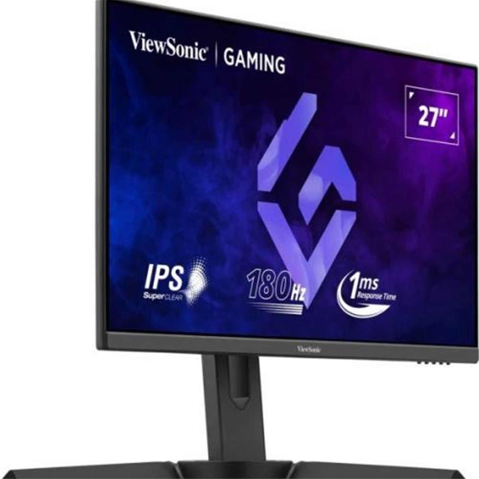 Viewsonic OMNI VX2779J-HD-PRO 27 Inch IPS Gaming Monitor, Full HD, 180Hz, 1ms,  2x HDMI, DisplayPort, Freesync, HDR10, Height Adjustable, Swivel, Rotate, VESA