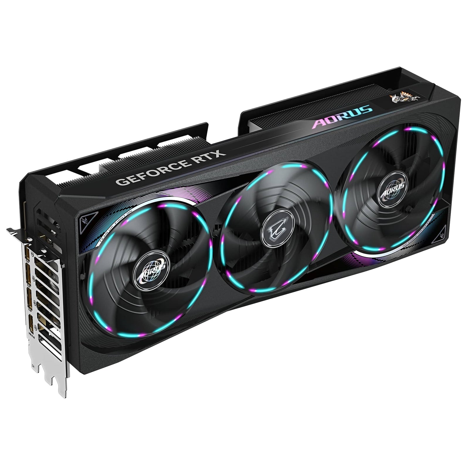 Gigabyte NVIDIA GeForce RTX 5080 AORUS MASTER 16GB GDDR7 Graphics Card, 10752 CUDA Cores, 2805 MHz Core Clock, Triple Fan, RGB, 3x DisplayPorts / 1x HDMI Port