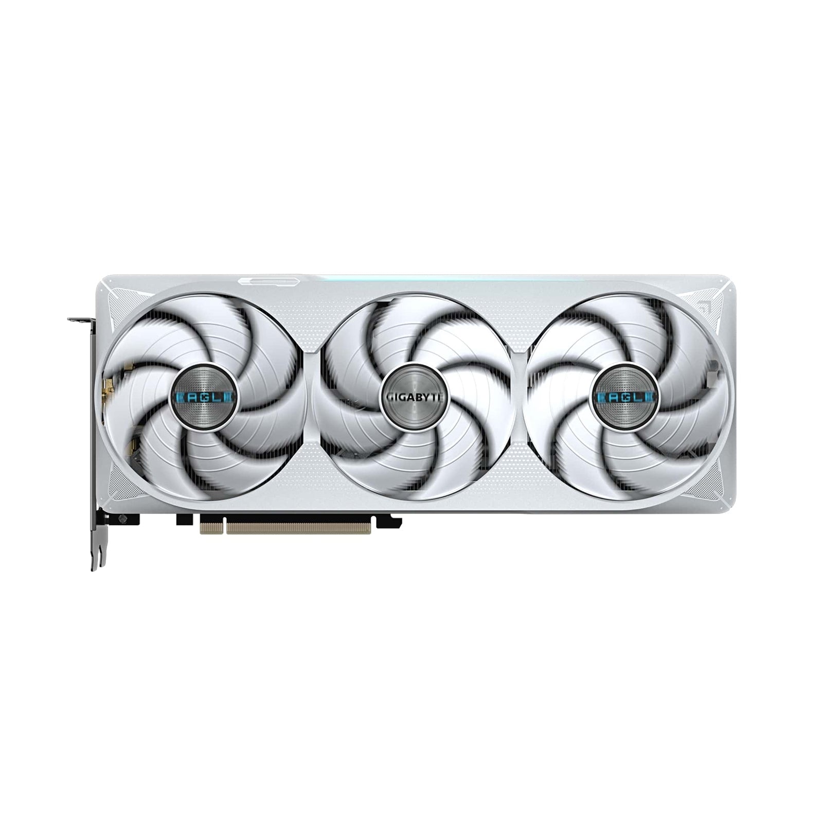 Gigabyte NVIDIA GeForce RTX 5070 Ti EAGLE OC ICE SFF 16GB GDDR7 Graphics Card, 8960 CUDA Cores, 2542 MHz Core Clock, Triple Fan, White, 3x DisplayPorts / 1x HDMI Port