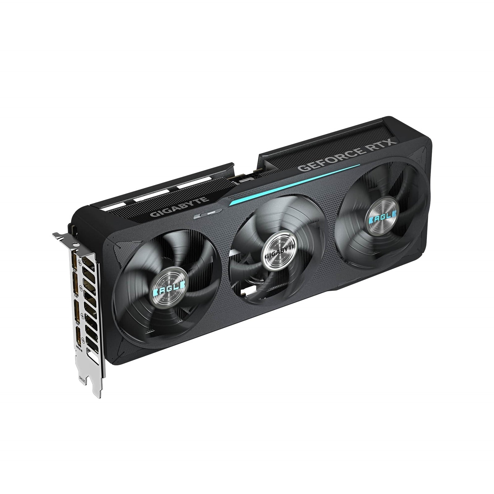 Gigabyte NVIDIA GeForce RTX 5070 EAGLE OC SFF 12GB GDDR7 Graphics Card, 6144 CUDA Cores, 2587 MHz Core Clock, Triple Fan, 3x DisplayPorts / 1x HDMI Port