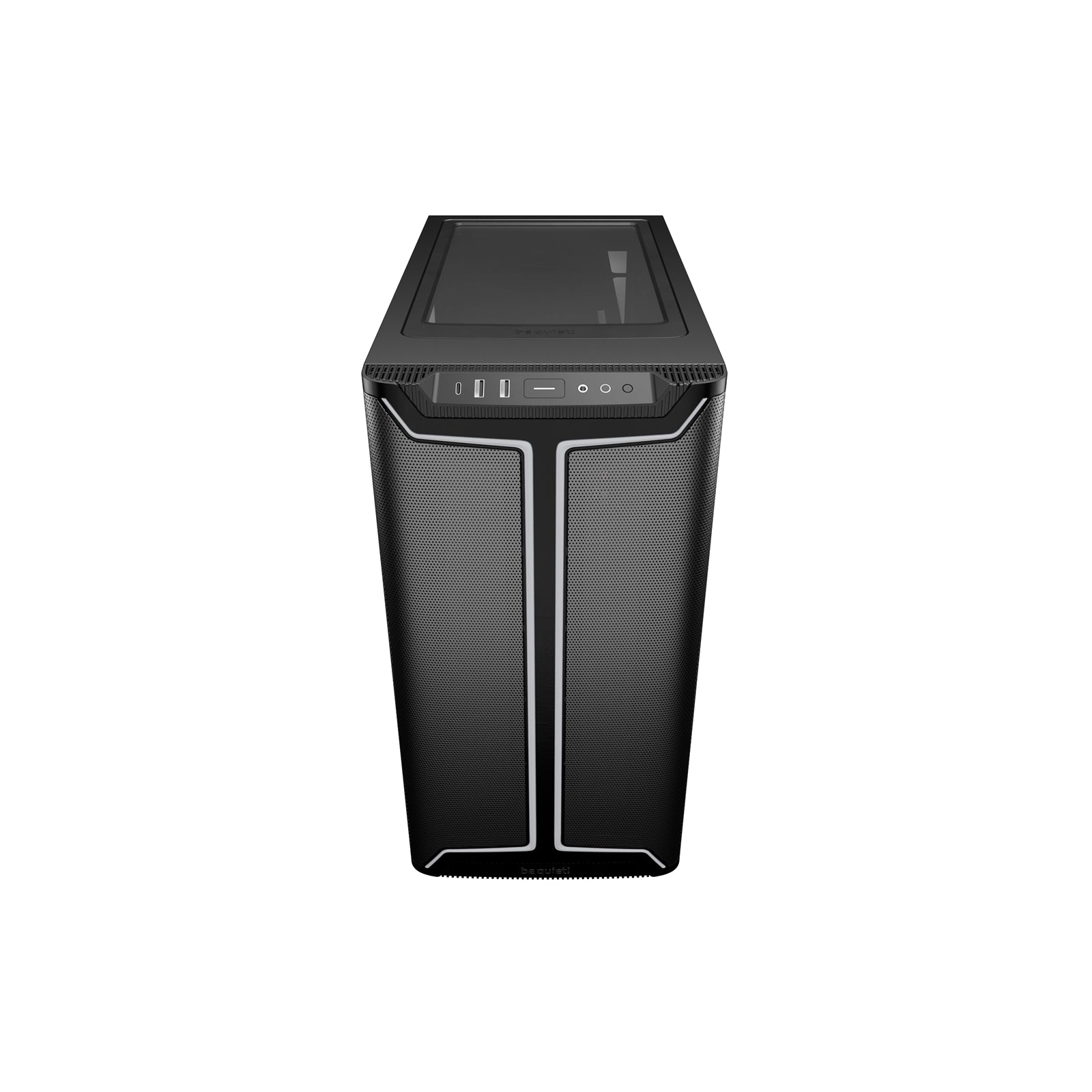 be quiet! Pure Base 501 DX Airflow Window Black ATX Mid Tower ARGB Case with USB-A, USB-C, 3 x Pure Wings 3 140mm Black PWM Fans
