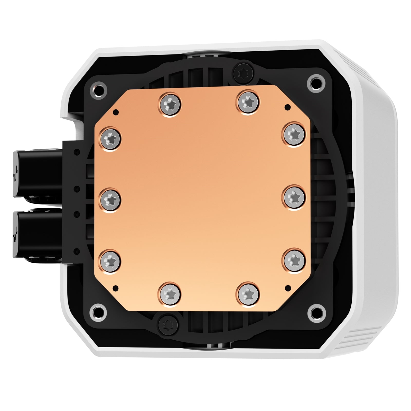 DeepCool Mystique 240 WH ARGB Liquid CPU Cooler with 2.83" TFT LCD Display, 240mm Radiator, Addressable RGB Fans, Hydro Bearing, and Wide Compatibility for Intel & AMD Sockets