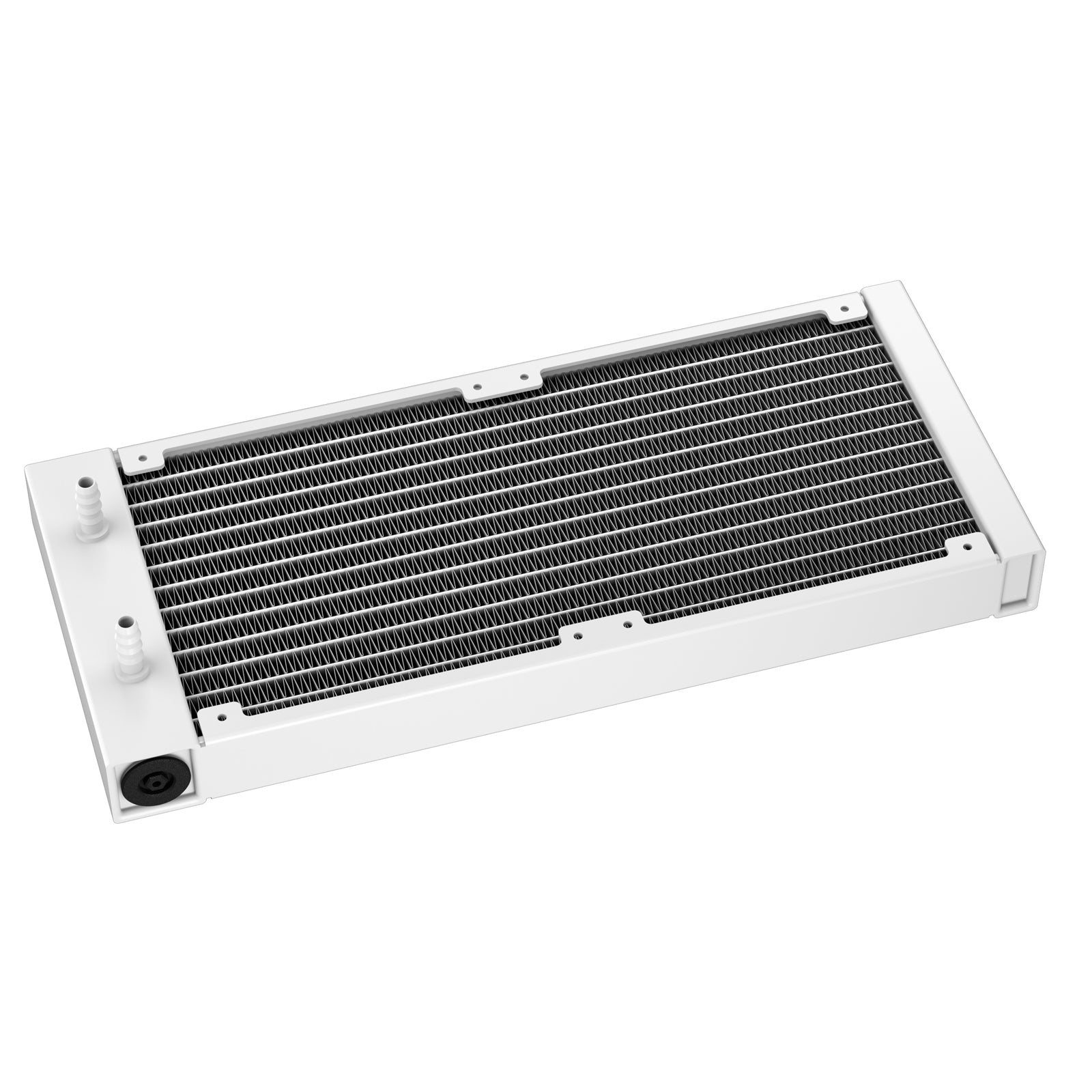 DeepCool Mystique 240 WH ARGB Liquid CPU Cooler with 2.83" TFT LCD Display, 240mm Radiator, Addressable RGB Fans, Hydro Bearing, and Wide Compatibility for Intel & AMD Sockets
