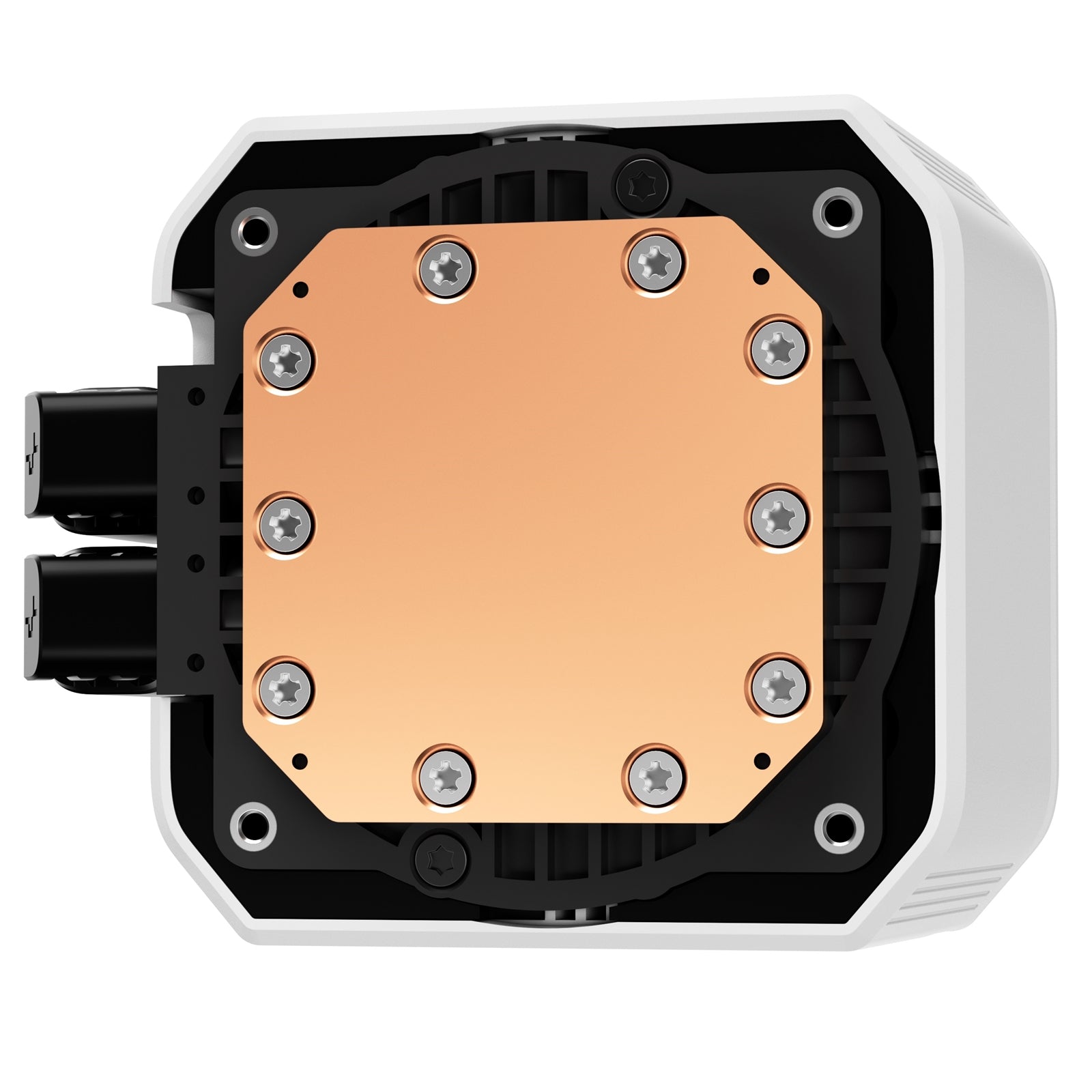 DeepCool Mystique 360 WH ARGB Liquid CPU Cooler with 2.83" TFT LCD Display, 360mm Radiator, Addressable RGB Fans, Hydro Bearing, and Wide Compatibility for Intel & AMD Sockets