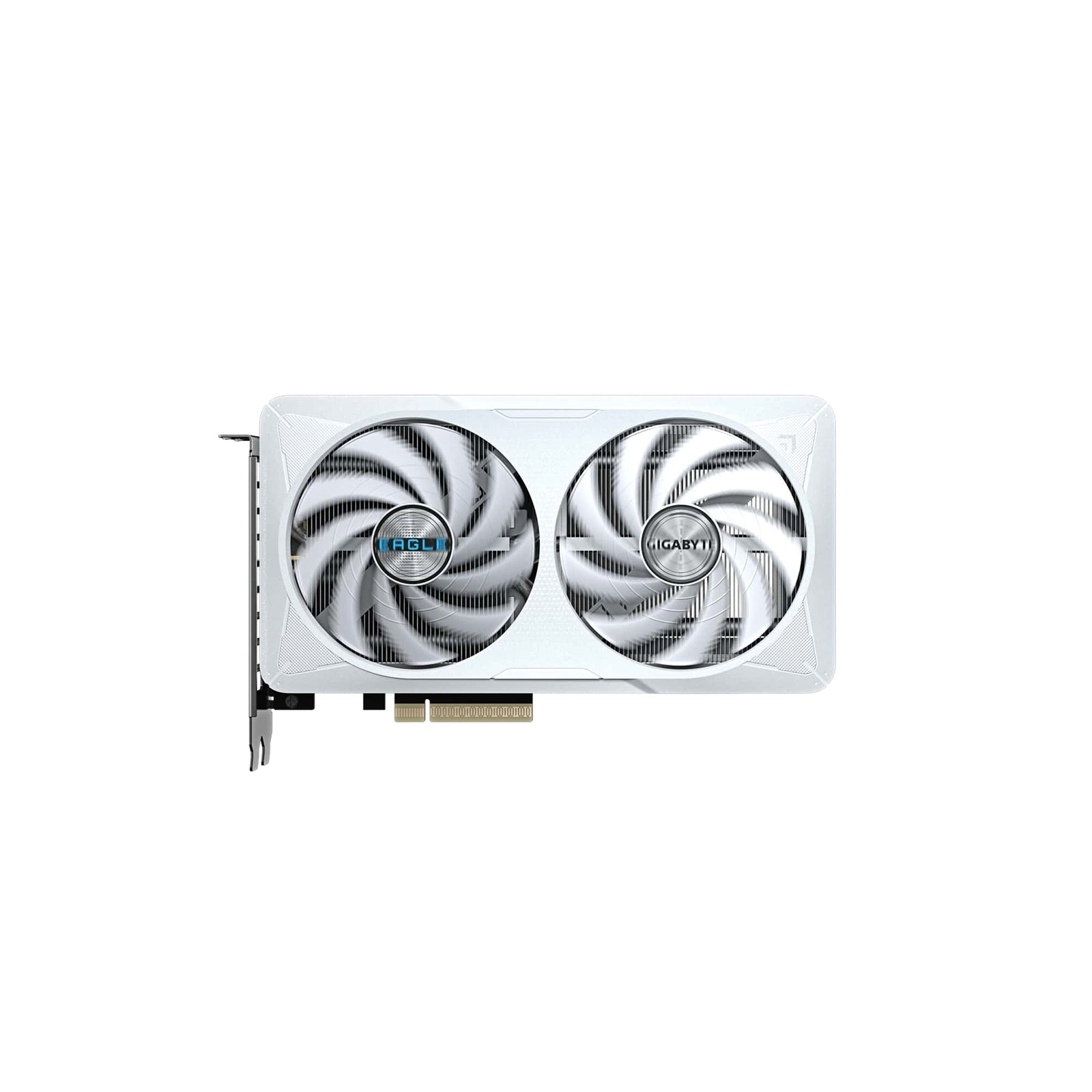 Gigabyte NVIDIA GeForce RTX 5060 EAGLE OC ICE 8GB GDDR7 Graphics Card, 3840 CUDA Cores, 2550 MHz Core Clock, Dual Fan, White, 3x DisplayPorts / 1x HDMI Port