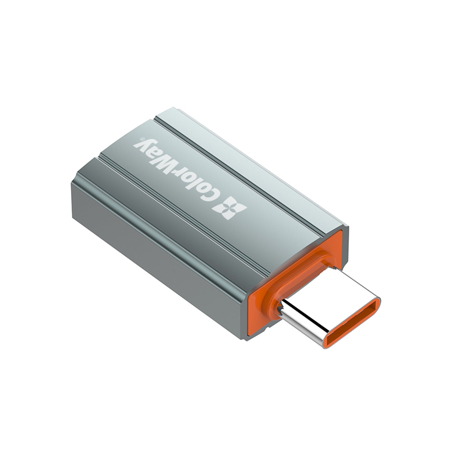 ColorWay Grey Adapter USB-A To Type-C