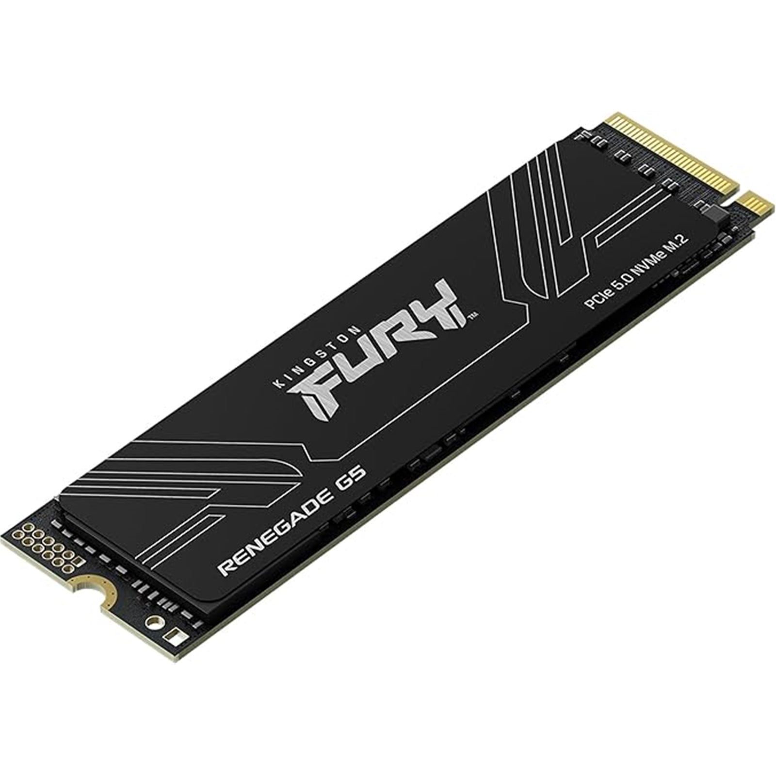 Kingston FURY Renegade (SFYR2S/2T0 ) 2TB NVMe SSD, M.2 Interface, PCIe 5.0 x4 NVMe, 2280, Up to 14,700MB/s read, 14,000MB/s write, Limited 5-year warranty with free technical support.