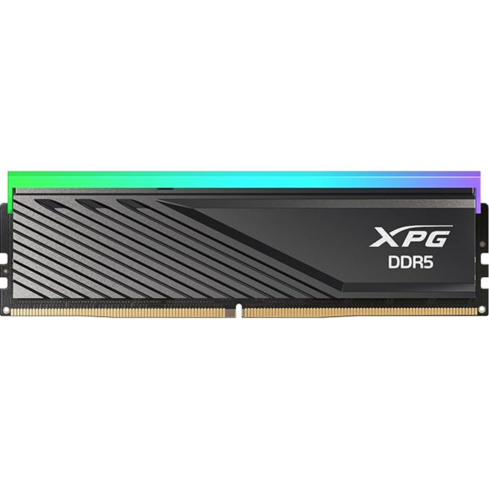 Adata XPG Lancer Blade RGB DDR5 6400MHz CL32 32GB (2x16GB) PC5-51200 RAM 288-Pins UDIMM Desktop Memory Kit Black Heatsink(AX5U6400C3216G-DTLABRBK)