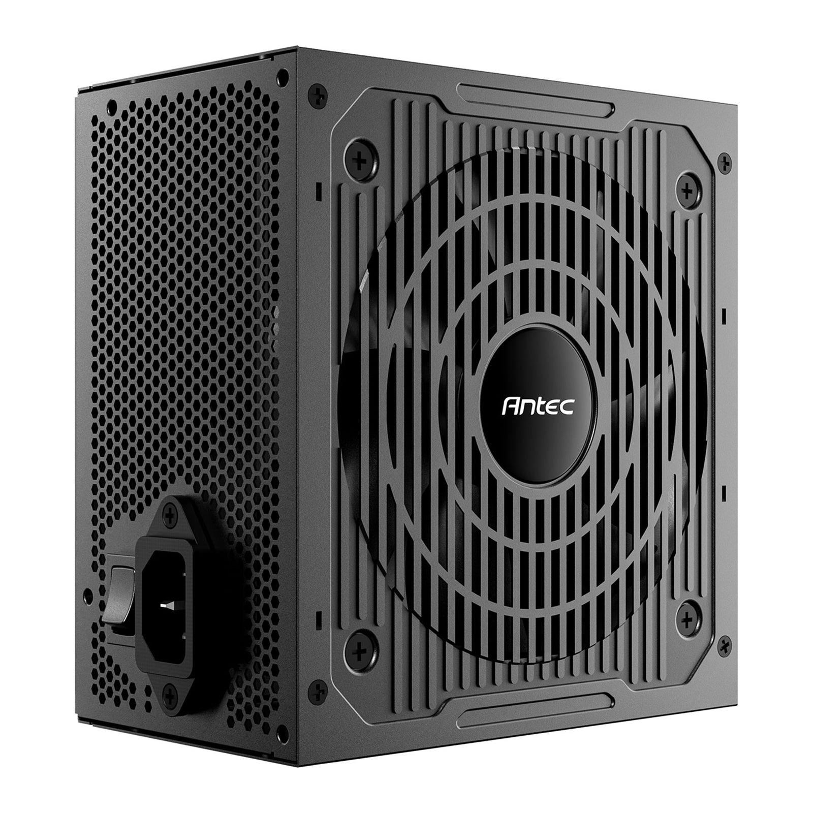 Antec CSK550DC 550W Power Supply, 80 Plus Bronze Certified, ATX 12V 2.52, Non-Modular, DC-to-DC, Flat Black Cables, 120mm Quiet Fan, UK Plug