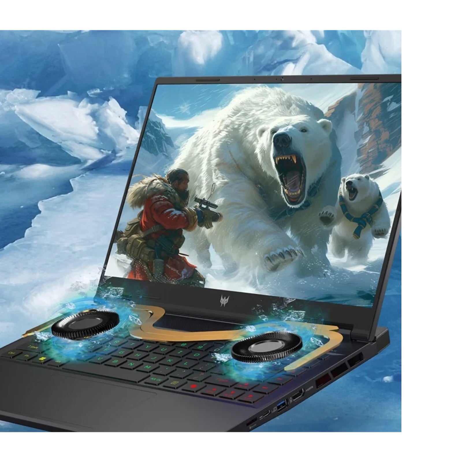 Acer Predator Helios Neo 14 AI Gaming Laptop, 14.5 Inch 2560x1600p Screen, Intel Core Ultra 5 125H Processor, GeForce RTX 4060, 16GB DDR5X RAM, 512GB SSD, Windows 11 Home