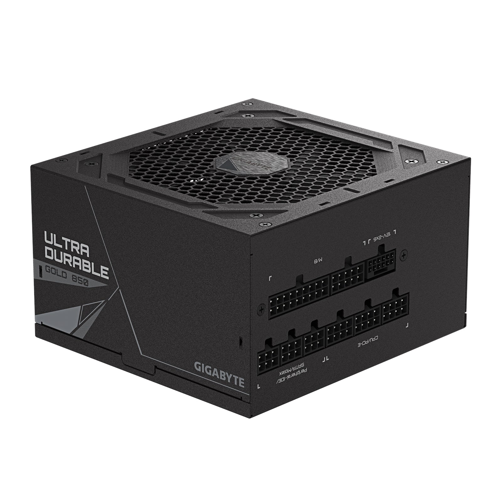 GIGABYTE GP-UD850GM 850W V2, 80 Plus Gold Certified Fully Modular Power Supply, PCIe Gen 5.1, 80 PLUS Gold, Fully Modular Design, 120mm Fan, ATX 3.1 compatible, UK Plug