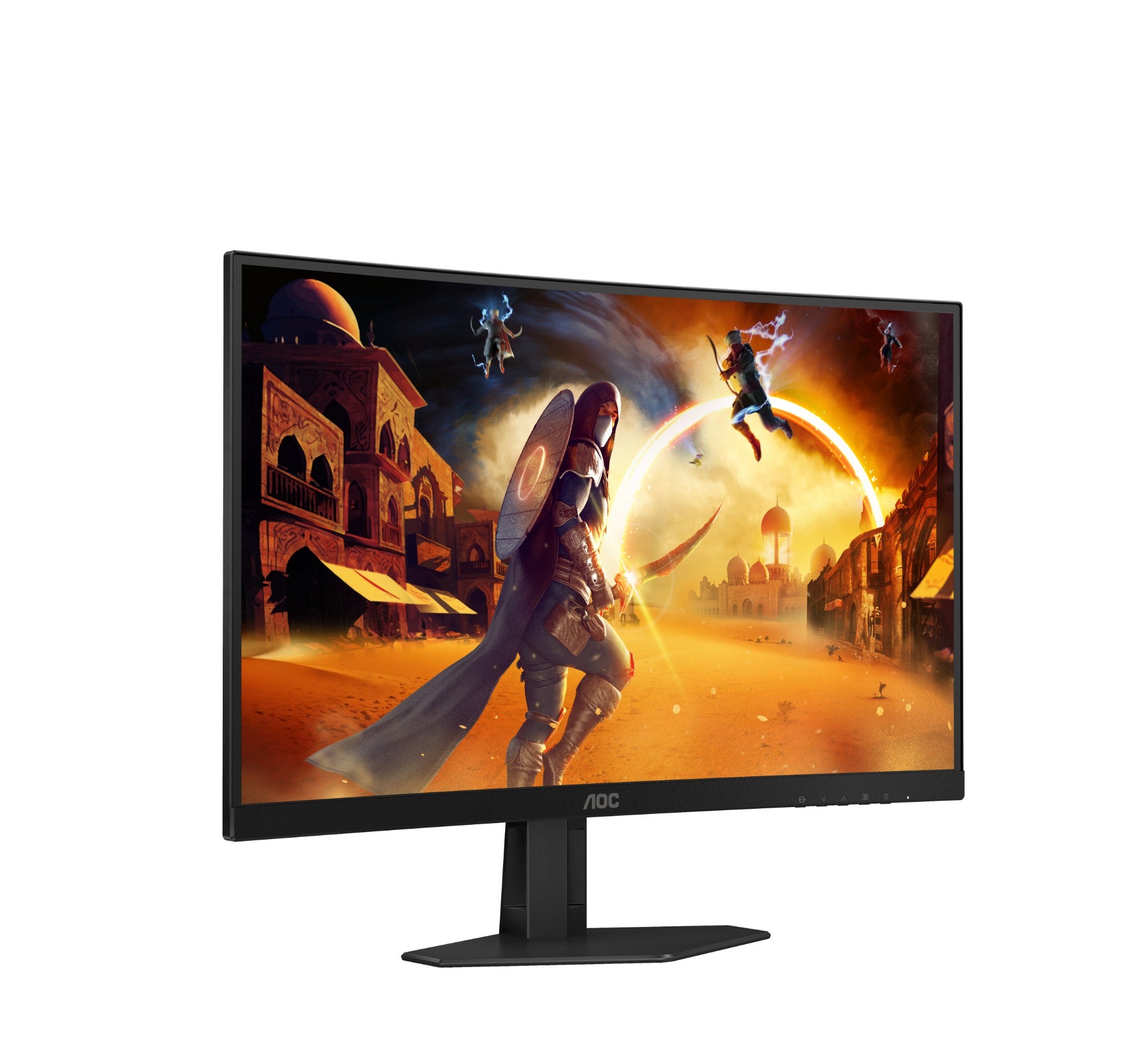 AOC 27" 3-Side Frameless Curved Gaming Monitor (C27G4ZXE), 1920 x 1080, 0.3ms, 2 HDMI, DP, 280Hz, HDR10, VESA