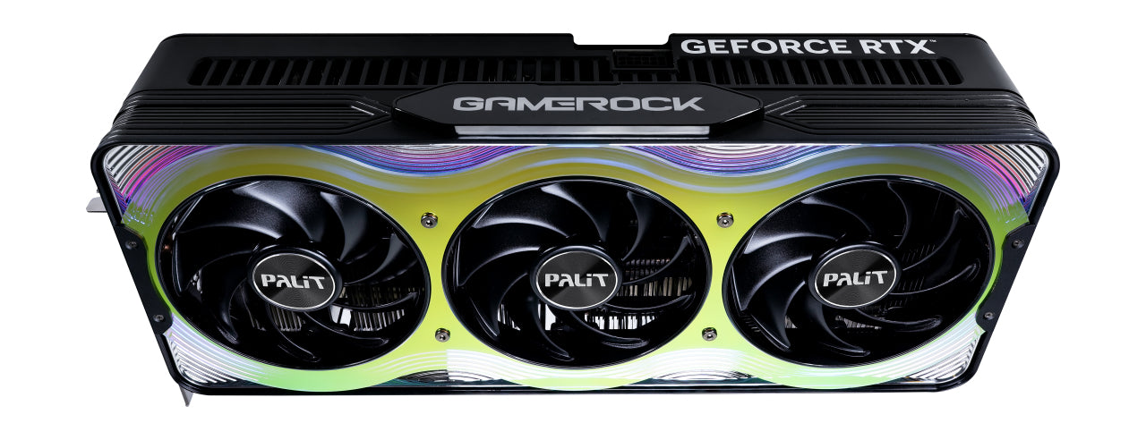 Palit RTX5090 GameRock, PCIe5, 32GB DDR7, HDMI, 3 DP, 2407MHz Clock, RGB Lighting
