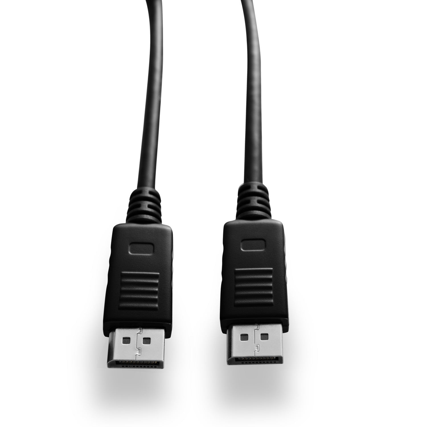 V7 Black Video Cable Pro DisplayPort Male to DisplayPort Male 2m 6.6ft