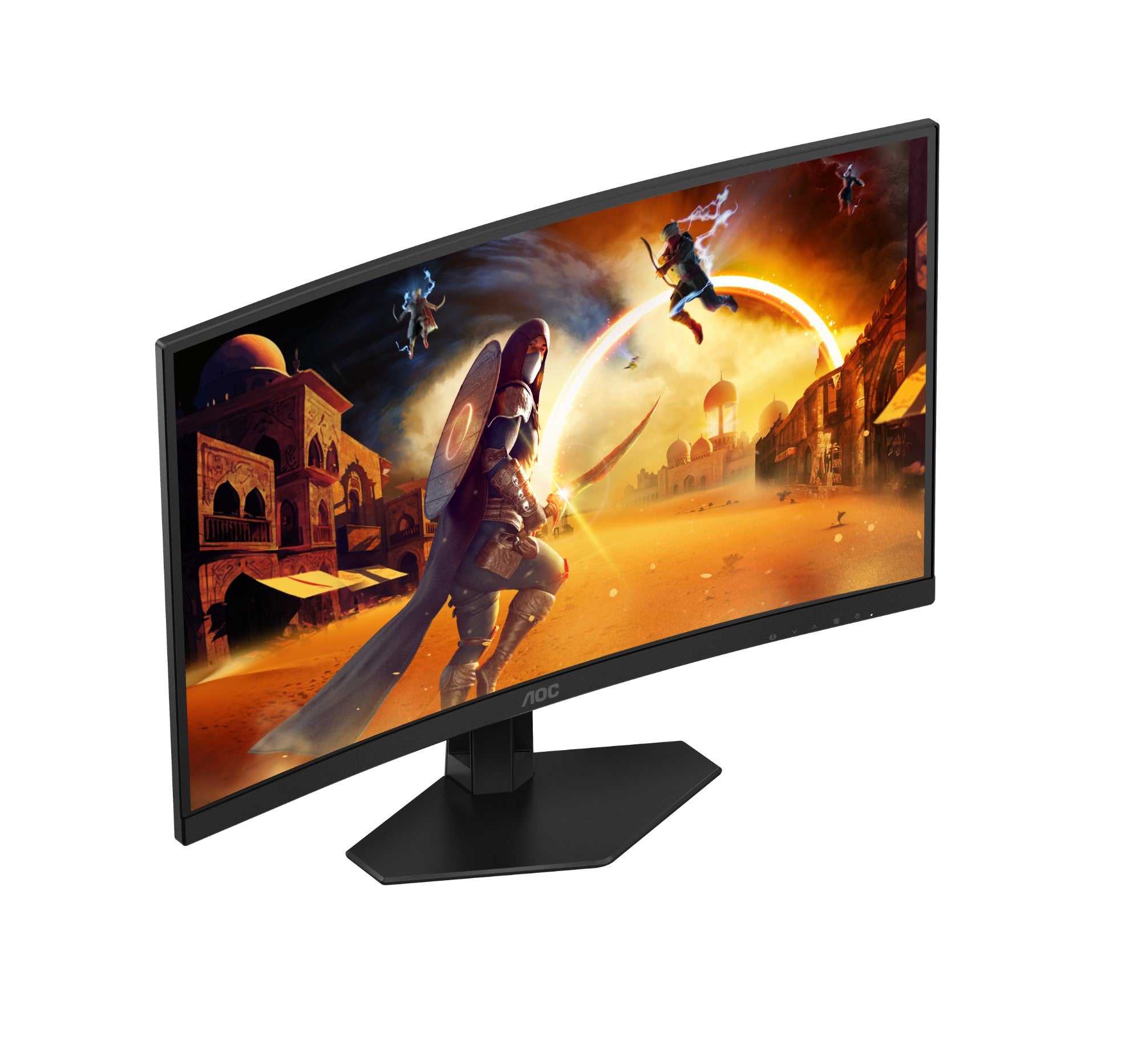 AOC 27" 3-Side Frameless Curved Gaming Monitor (C27G4ZXE), 1920 x 1080, 0.3ms, 2 HDMI, DP, 280Hz, HDR10, VESA
