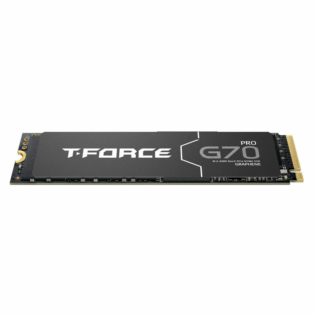 Team 1TB T-Force G70 Pro M.2 NVMe Gen4 SSD, M.2 2280, PCIe4, 3D NAND, R/W 7400/5500 MB/s, Graphene Heatsink