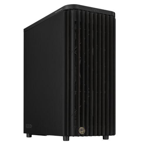 Asus ProArt PA401 Wood Gaming Case, ATX, Front Grill, 2x 160mm Fans, PWM Fan Hub, USB-C 20Gps, Black