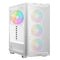 Be Quiet! Pure Base 501 LX Gaming Case w/ Glass Side, ATX, Compact Design, 4x ARGB Fans, ARGB Controller & Hub, High Airflow, USB-C, White