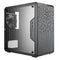 Cooler Master Q300L Gaming Case w/ Acrylic Window, Micro ATX, Open Design, 120mm Fan, Vertical/Horizonal Orientation, Black