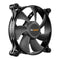 Be Quiet! (BL085) Shadow Wings 2 120mm PWM Case Fan, Rifle Bearing, 1100 RPM, Black