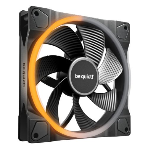 be quiet! Light Wings 140mm PWM Reverse, ARGB Lighting, Ultra-Quiet Operation Max 25.5dB(A), High Airflow, 60,000 Hours