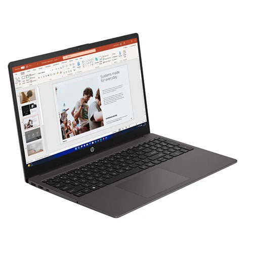 HP 250 G10 AK9U8AT#ABU Laptop, 15.6 Inch Full HD 1080p Screen, AMD Ryzen 5 7530U, 8GB RAM, 256GB SSD, Windows 11 Home