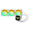 Asus TUF Gaming LC III 360 ARGB White Edition Liquid CPU Cooler, 360mm Radiator, ARGB Logo, 3x ARGB PWM Fans