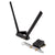 Asus (PCE-BE92BT) BE9400 Wi-Fi 7 Tri-Band PCI Express Adapter, Bluetooth 5.4, WPA3, External Base/Antennas *Compatible with lntel Motherboards Only*