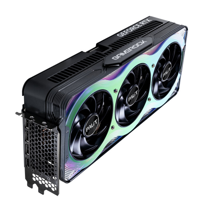 Palit RTX5070 Ti GameRock, PCIe5, 16GB DDR7, HDMI, 3 DP, 2452MHz Clock, RGB Lighting