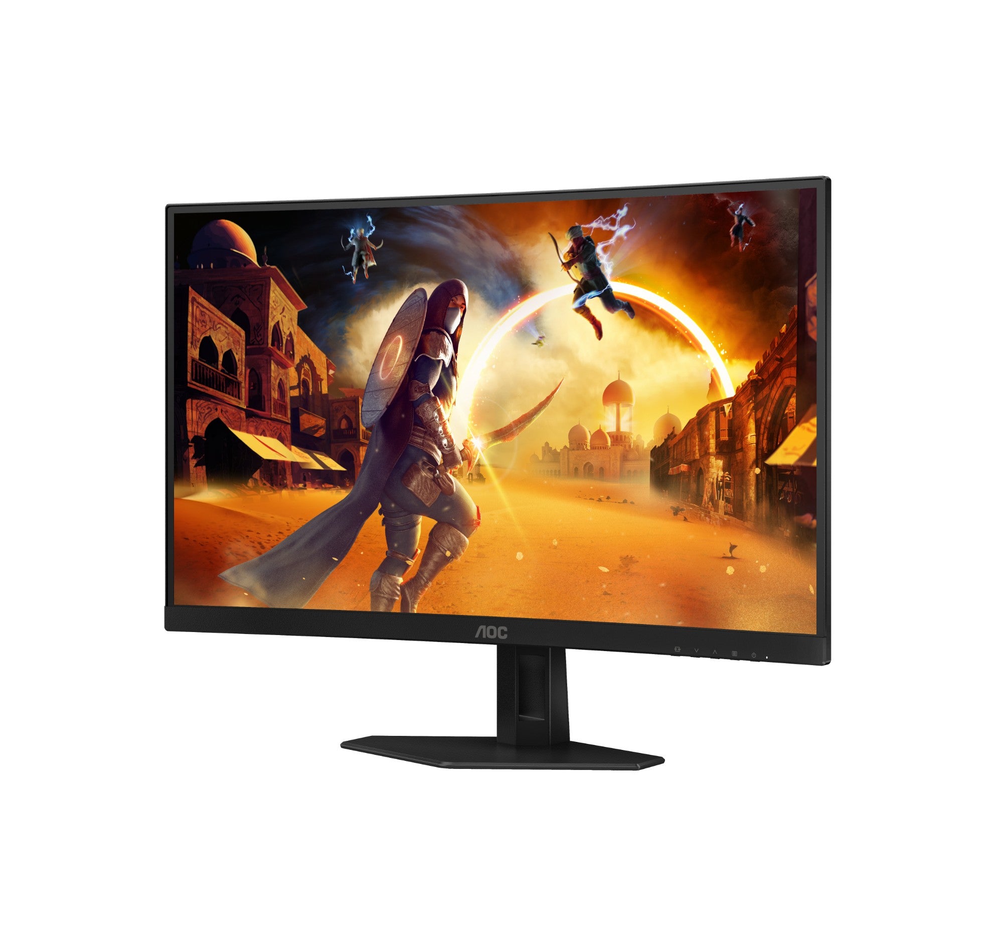 AOC 27" 3-Side Frameless Curved Gaming Monitor (C27G4ZXE), 1920 x 1080, 0.3ms, 2 HDMI, DP, 280Hz, HDR10, VESA